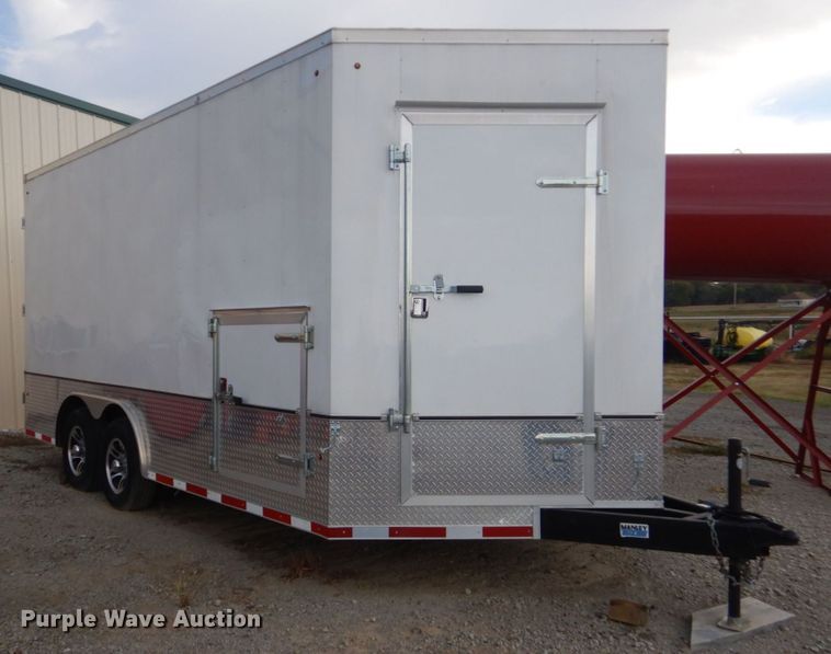 image for item DO1644 2018 Manley Metal Works  spray foam trailer