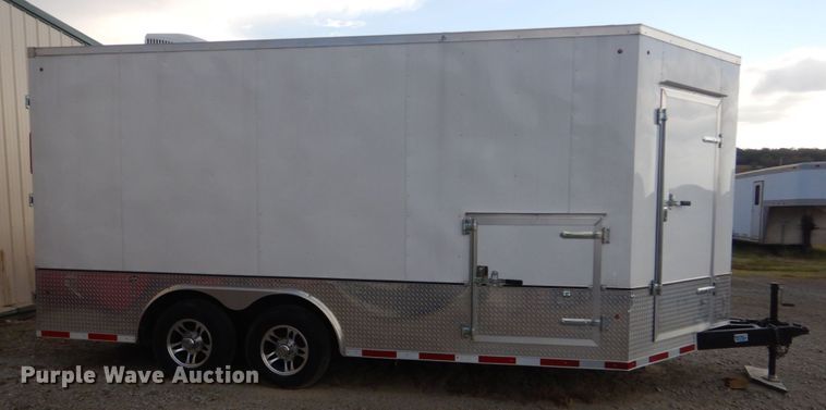 image for item DO1644 2018 Manley Metal Works  spray foam trailer