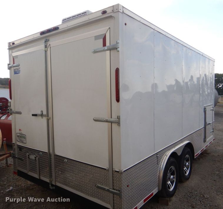 image for item DO1644 2018 Manley Metal Works  spray foam trailer