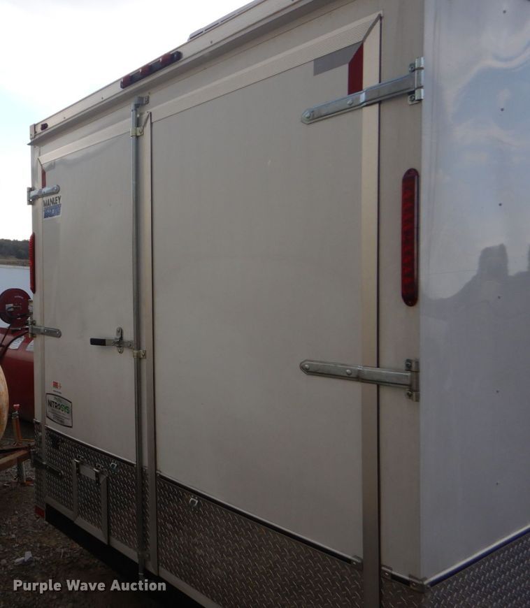 image for item DO1644 2018 Manley Metal Works  spray foam trailer