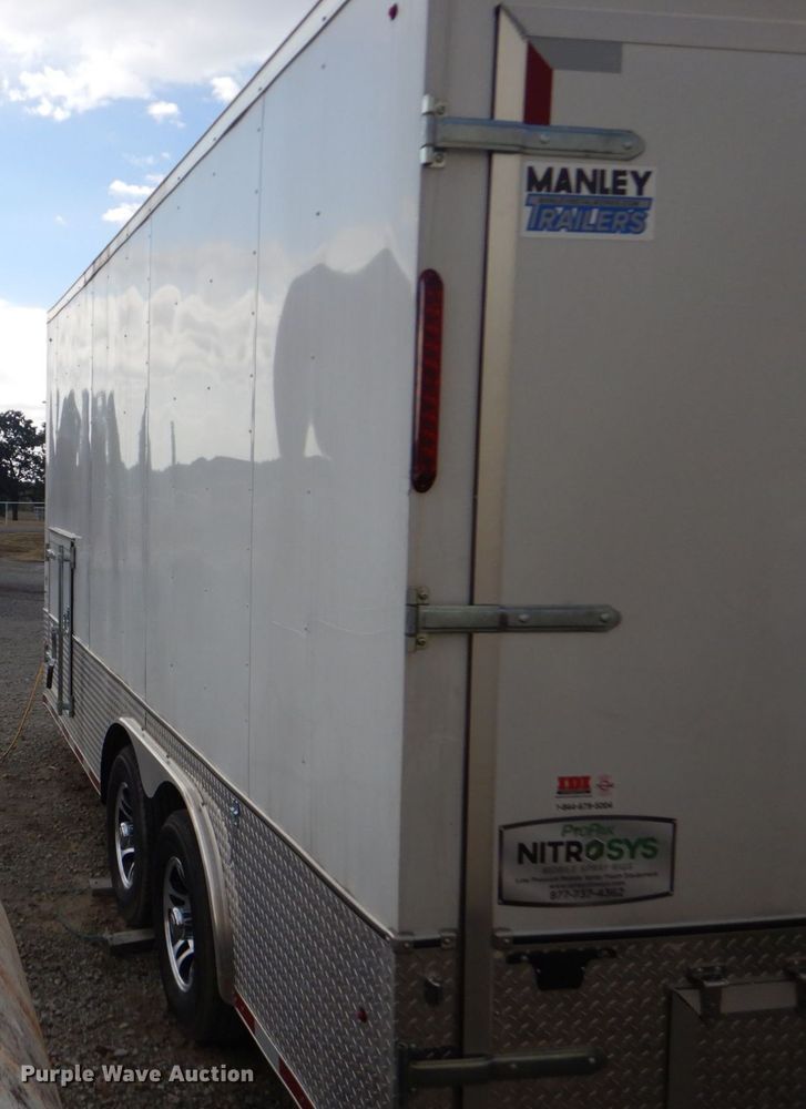 image for item DO1644 2018 Manley Metal Works  spray foam trailer
