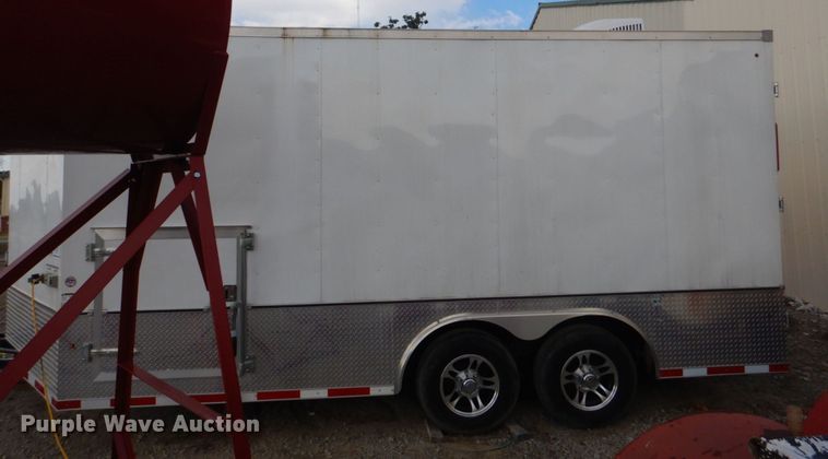 image for item DO1644 2018 Manley Metal Works  spray foam trailer