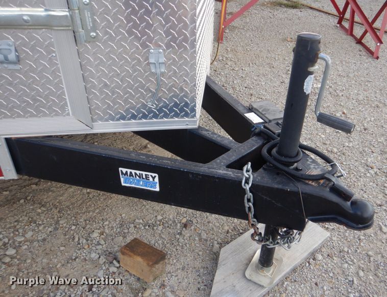 image for item DO1644 2018 Manley Metal Works  spray foam trailer
