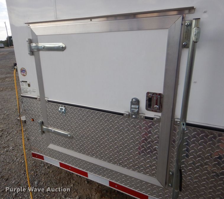 image for item DO1644 2018 Manley Metal Works  spray foam trailer