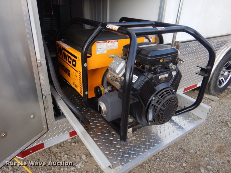 image for item DO1644 2018 Manley Metal Works  spray foam trailer