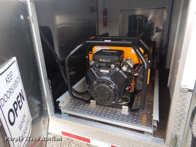 image for item DO1644 2018 Manley Metal Works  spray foam trailer