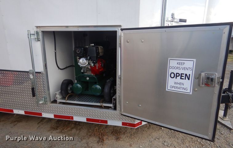 image for item DO1644 2018 Manley Metal Works  spray foam trailer