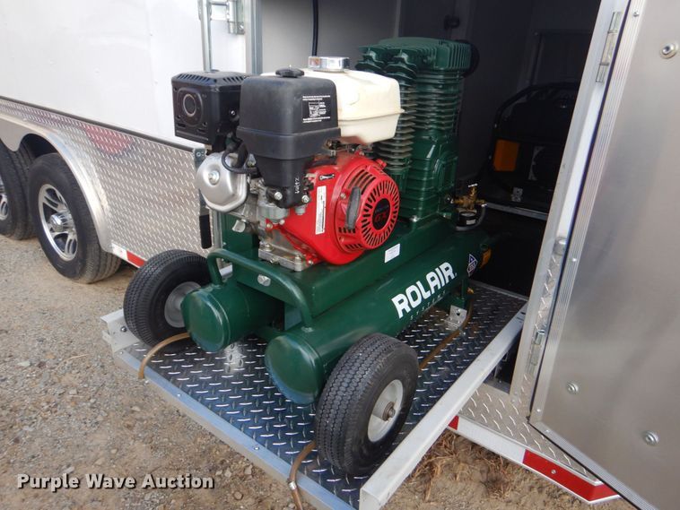 image for item DO1644 2018 Manley Metal Works  spray foam trailer