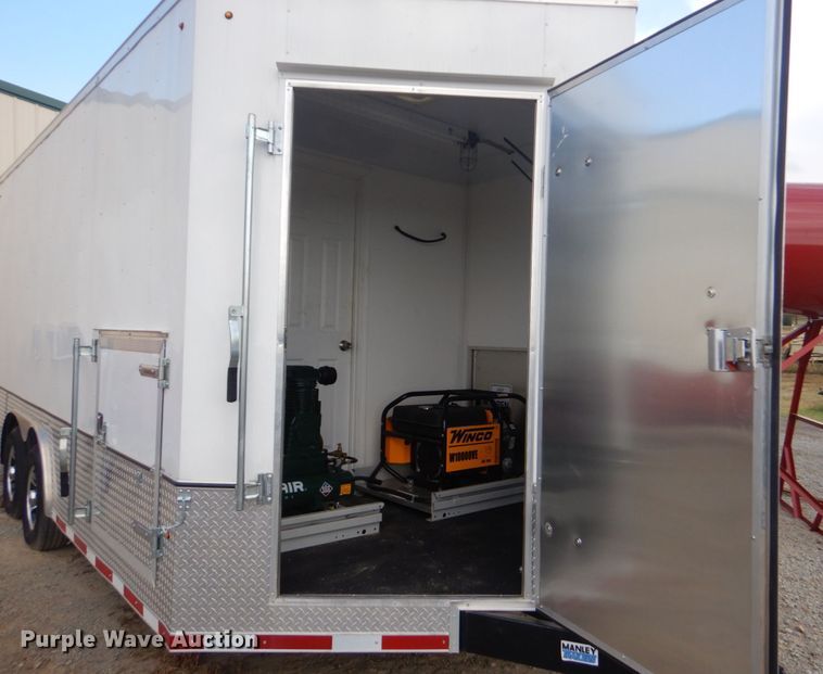 image for item DO1644 2018 Manley Metal Works  spray foam trailer