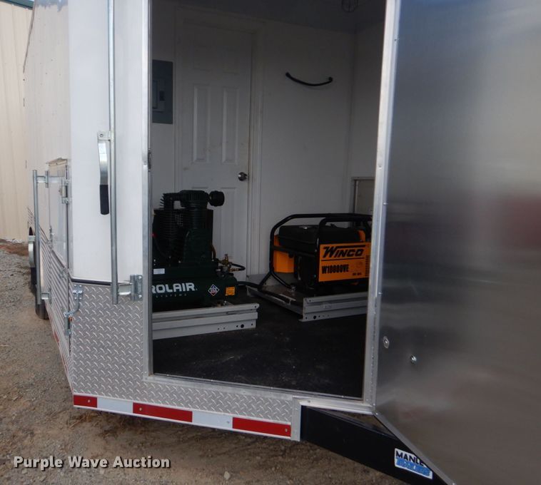 image for item DO1644 2018 Manley Metal Works  spray foam trailer