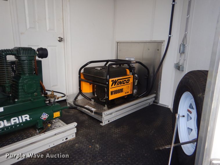 image for item DO1644 2018 Manley Metal Works  spray foam trailer