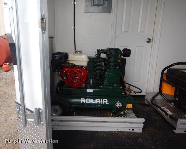 image for item DO1644 2018 Manley Metal Works  spray foam trailer