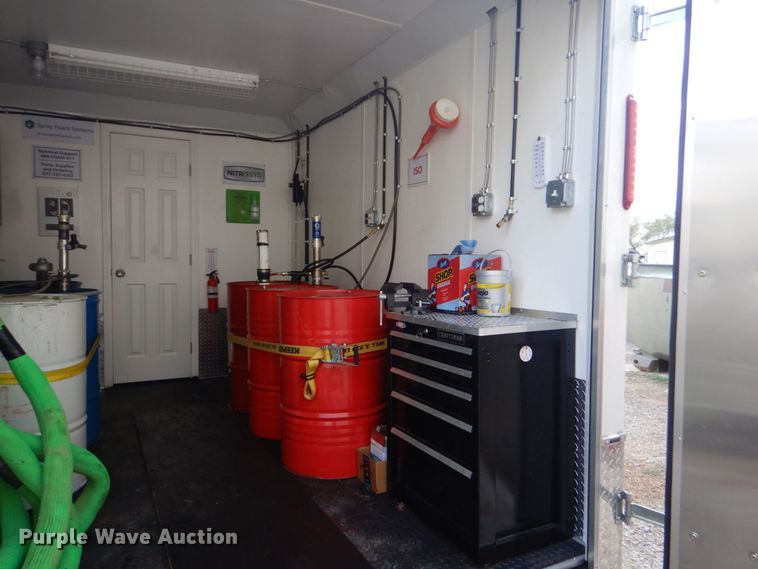 image for item DO1644 2018 Manley Metal Works  spray foam trailer