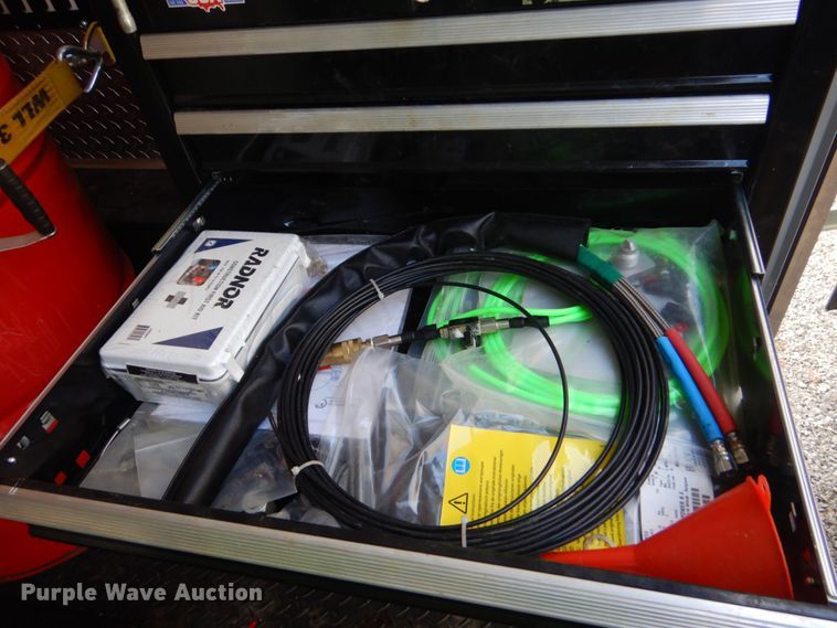 image for item DO1644 2018 Manley Metal Works  spray foam trailer