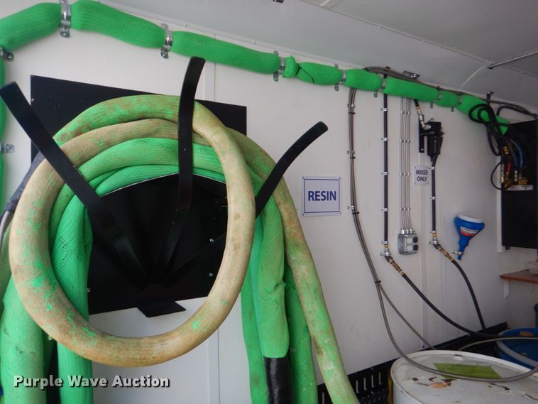 image for item DO1644 2018 Manley Metal Works  spray foam trailer