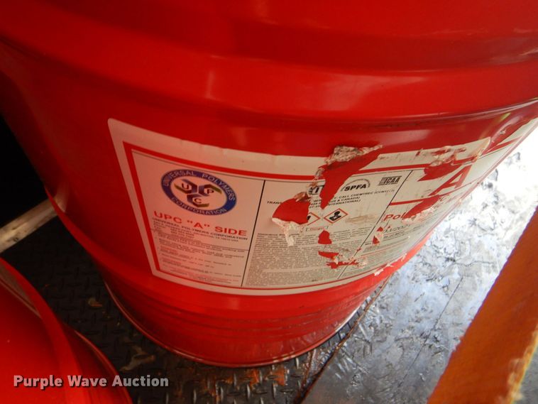 image for item DO1644 2018 Manley Metal Works  spray foam trailer