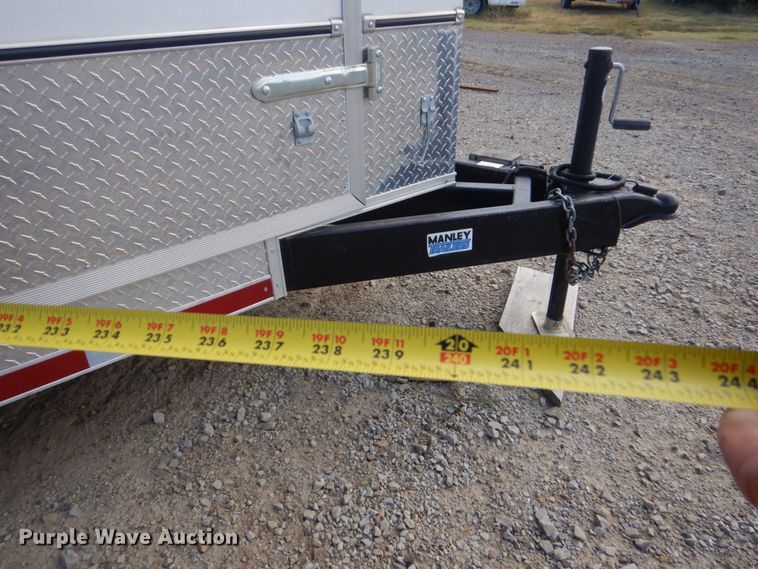 image for item DO1644 2018 Manley Metal Works  spray foam trailer