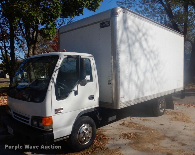 image for item DP0398 2001 GMC W4500  box truck