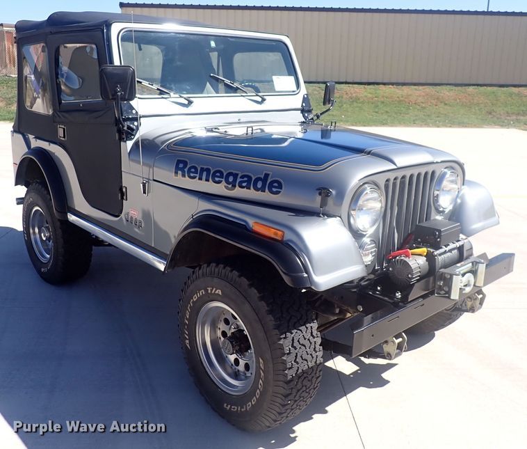 image for item DQ3031 1977 Jeep CJ5 Renegade  SUV