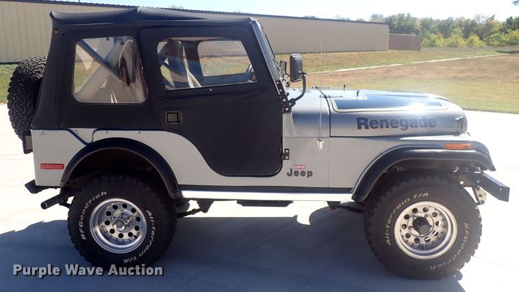 image for item DQ3031 1977 Jeep CJ5 Renegade  SUV