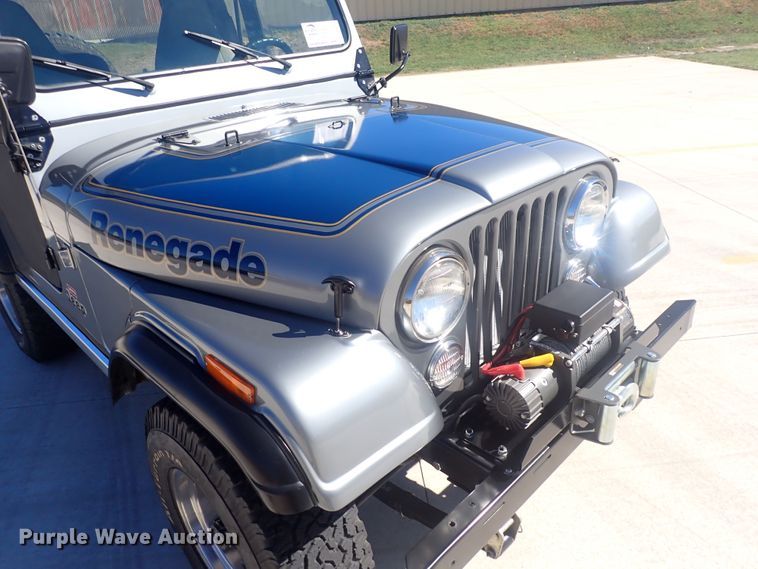 image for item DQ3031 1977 Jeep CJ5 Renegade  SUV