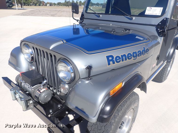 image for item DQ3031 1977 Jeep CJ5 Renegade  SUV