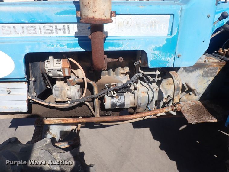 image for item DQ3074 Mitsubishi D2050FD  MFWD tractor