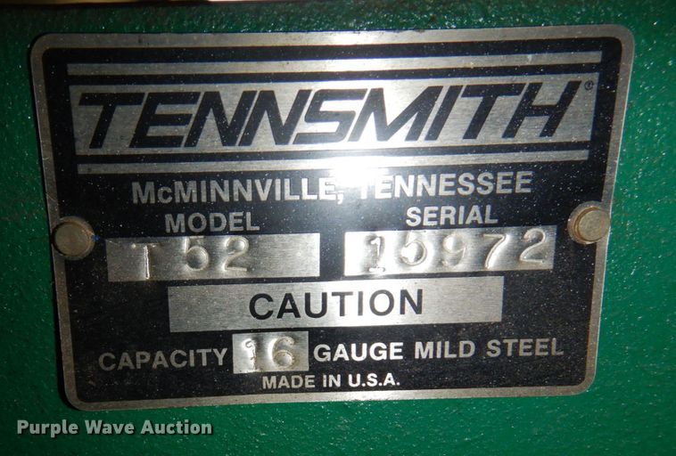 image for item DR0575 Tennsmith T52  Metal shear