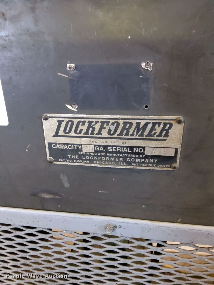 image for item DR0576 Lockformer Pittsburgh