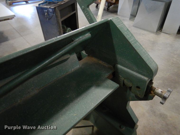 image for item DR0578 Chicago SC-1018  10' metal brake