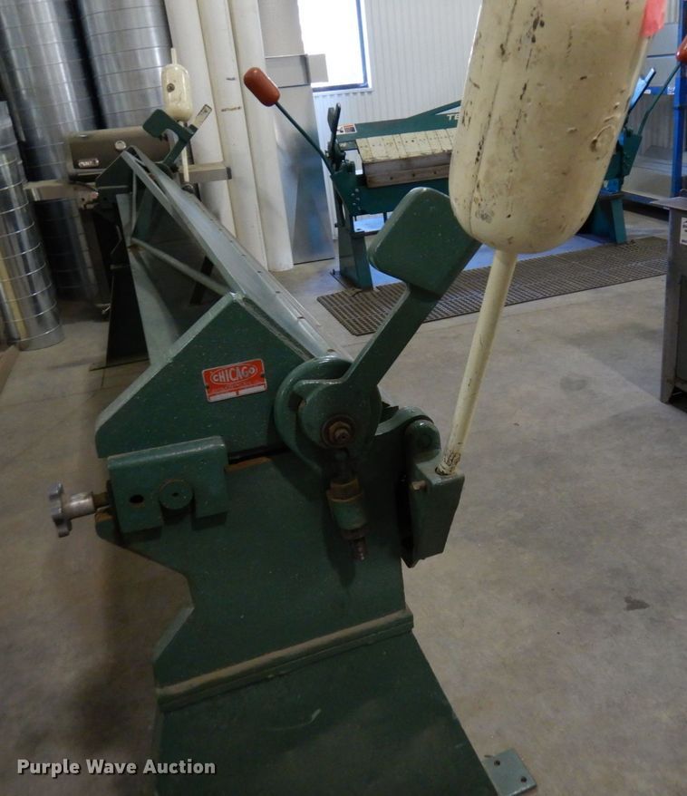 image for item DR0578 Chicago SC-1018  10' metal brake