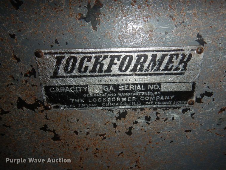 image for item DR0579 Lockformer Pittsburgh