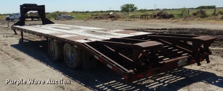 image for item DR2069 2012 Big Tex 22GN  equipment trailer
