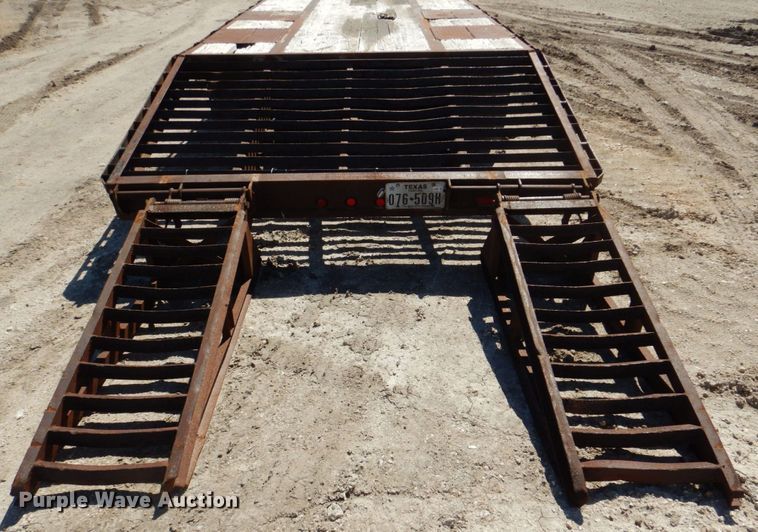 image for item DR2069 2012 Big Tex 22GN  equipment trailer