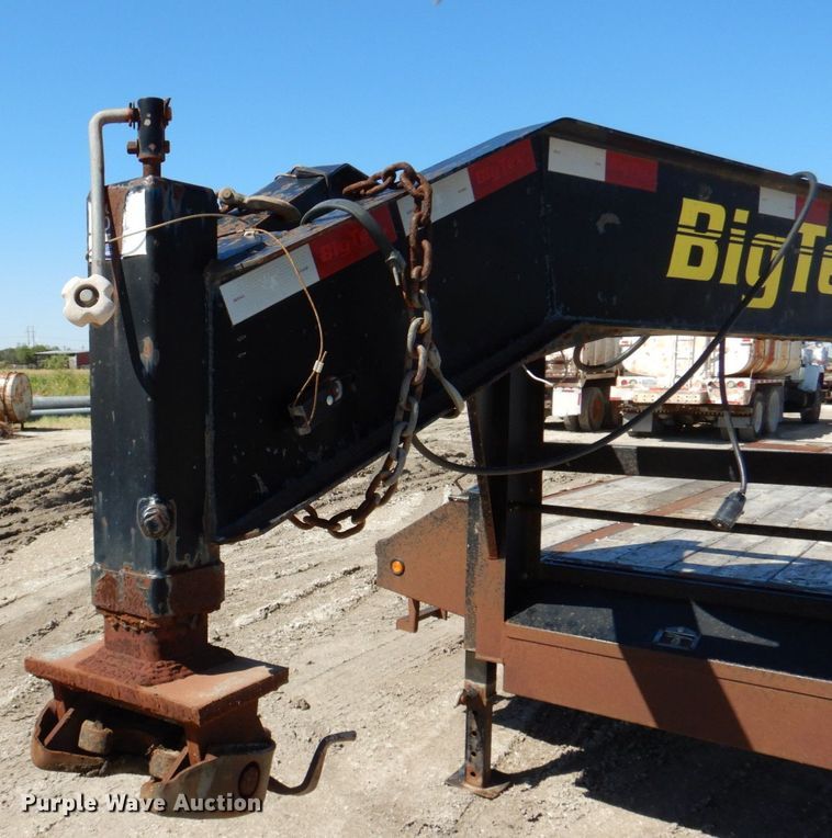 image for item DR2069 2012 Big Tex 22GN  equipment trailer