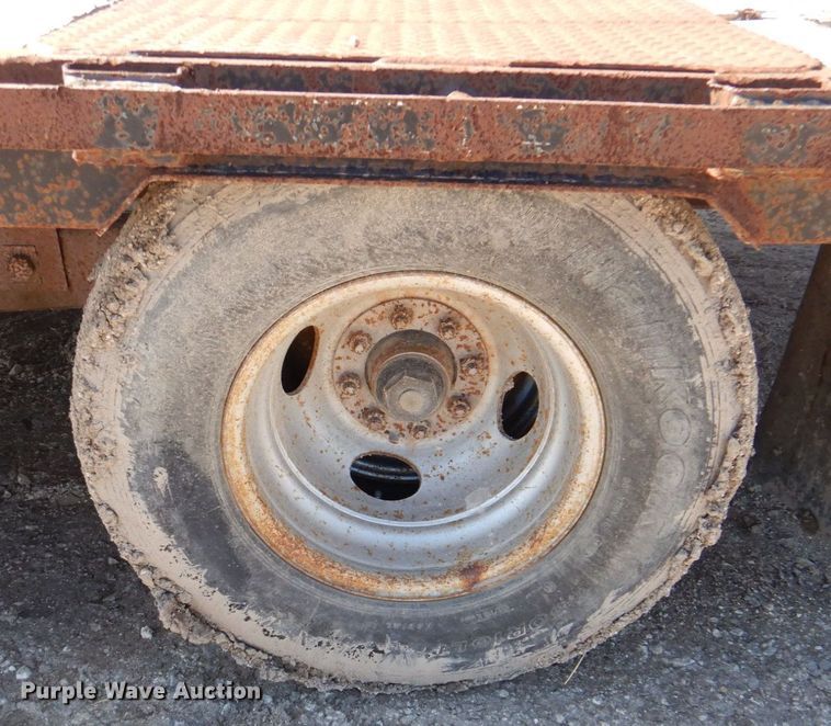 image for item DR2069 2012 Big Tex 22GN  equipment trailer