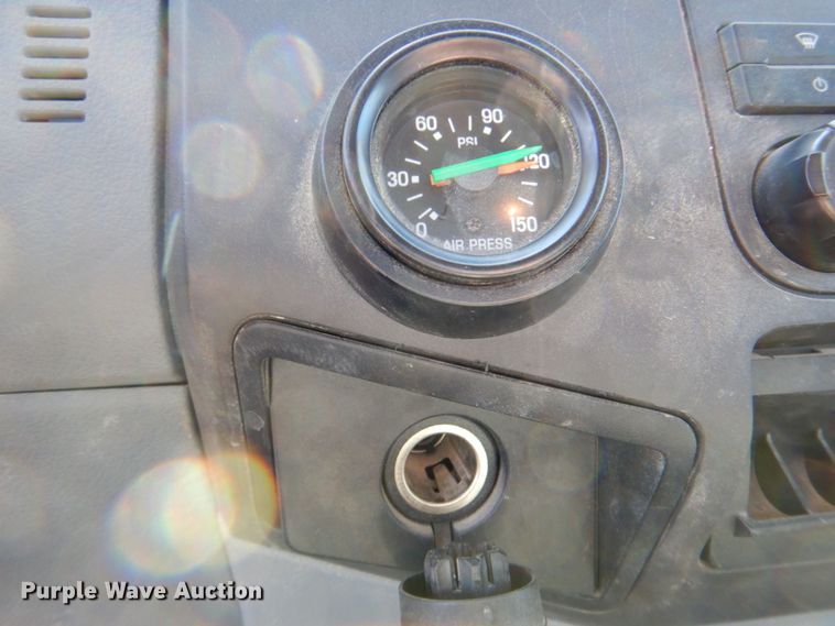 image for item DR2070 2012 Ford F750 Super Duty  flatbed truck