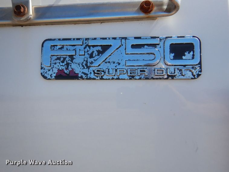 image for item DR2070 2012 Ford F750 Super Duty  flatbed truck