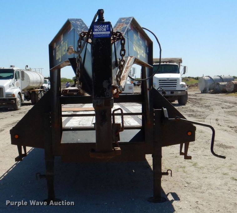 image for item DR2071 2013 Big Tex 25GN  equipment trailer