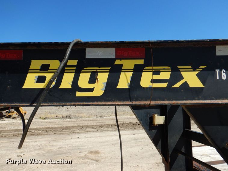 image for item DR2071 2013 Big Tex 25GN  equipment trailer