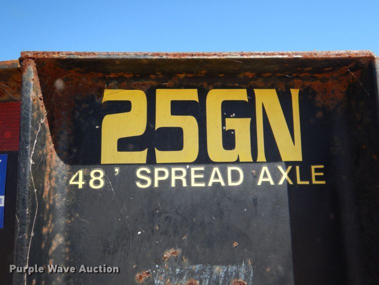 image for item DR2071 2013 Big Tex 25GN  equipment trailer