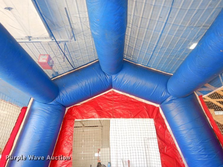 image for item DS1482 2001 Space Walk Interactive  clown face bounce house