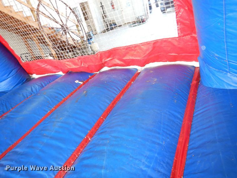 image for item DS1482 2001 Space Walk Interactive  clown face bounce house