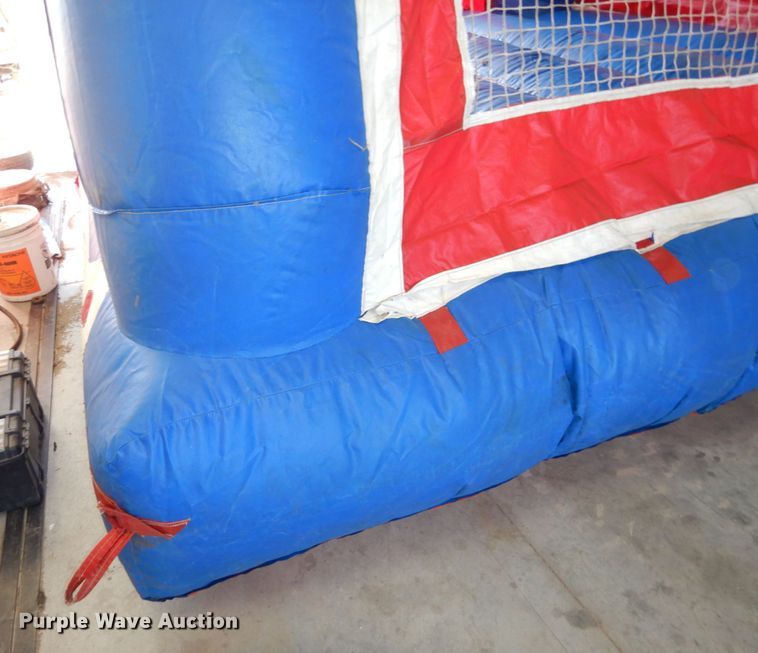 image for item DS1482 2001 Space Walk Interactive  clown face bounce house