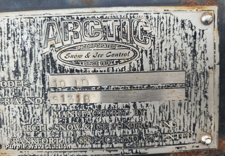 image for item FC9184 Arctic 10LD  skid steer snow pusher