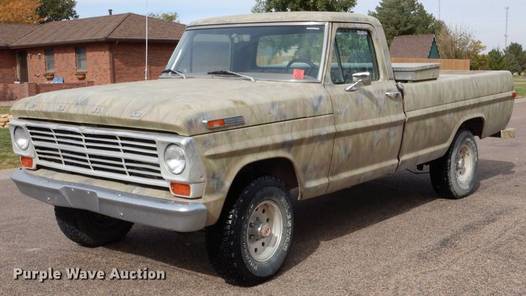 image for item GP9595 1969 Ford F100  pickup truck