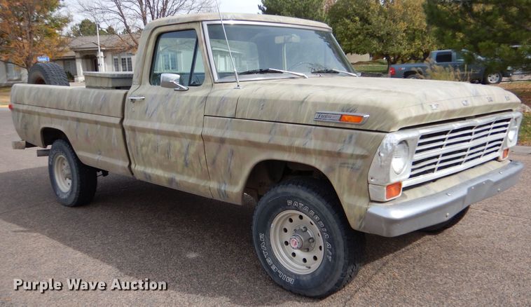 image for item GP9595 1969 Ford F100  pickup truck