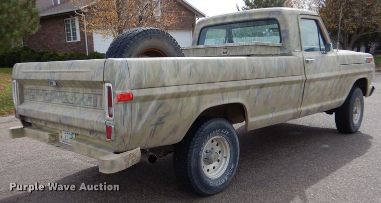 image for item GP9595 1969 Ford F100  pickup truck