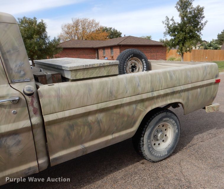 image for item GP9595 1969 Ford F100  pickup truck