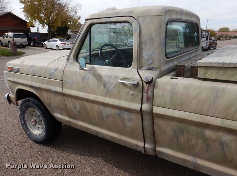 image for item GP9595 1969 Ford F100  pickup truck